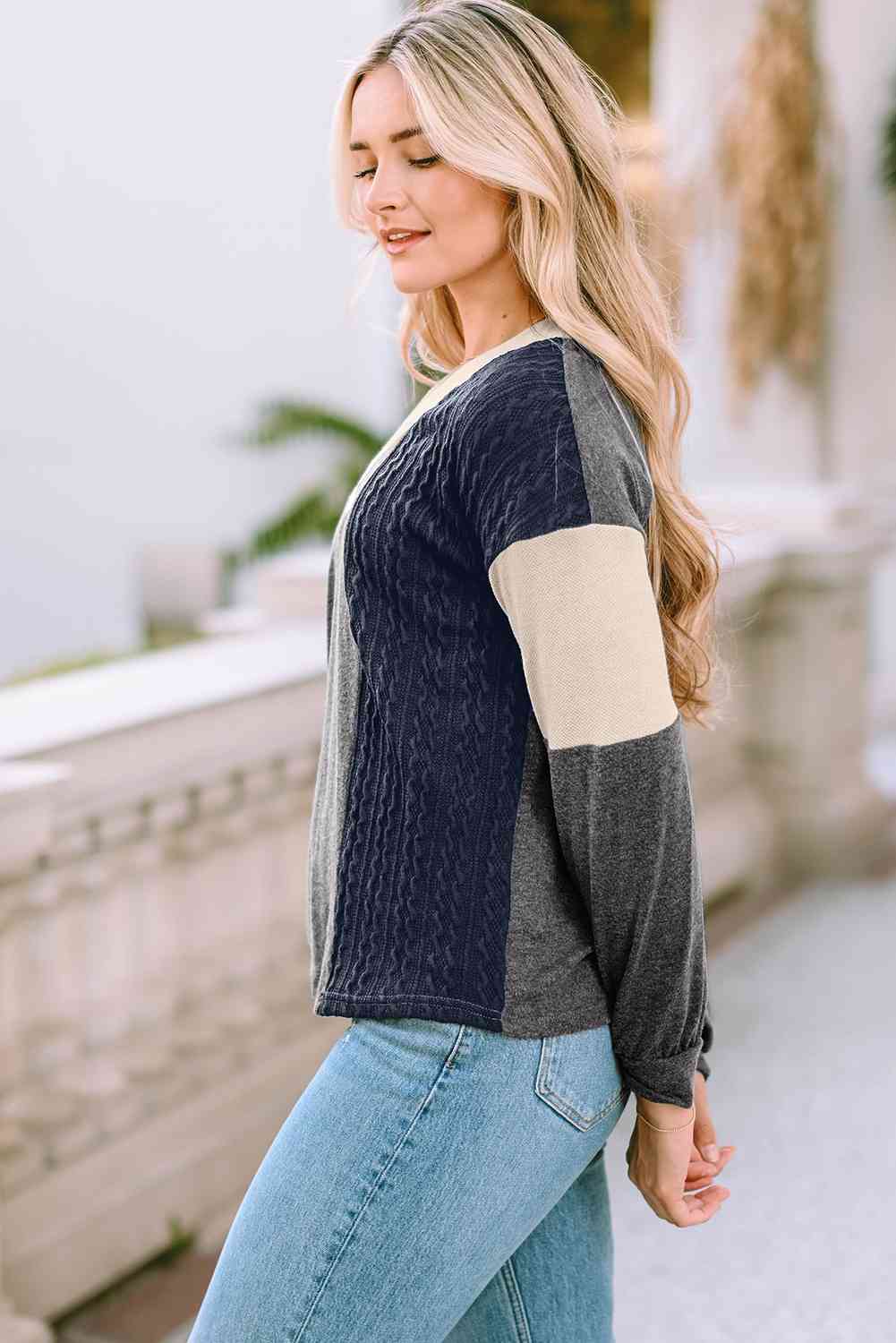 V-Neck Sweater Color Craze