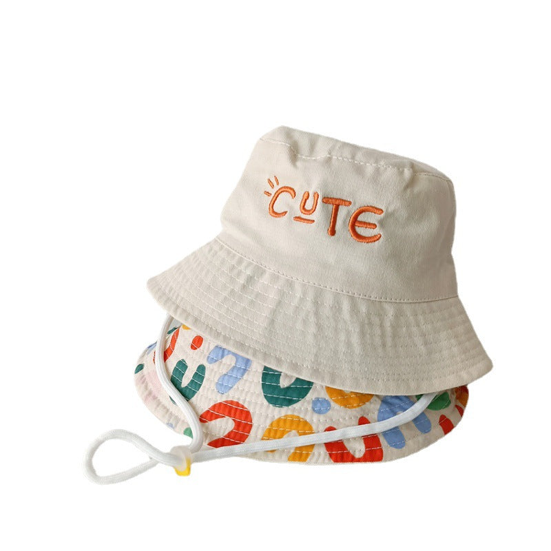 Casquette pour Enfants Imprimée Recto-Verso avec Lettres