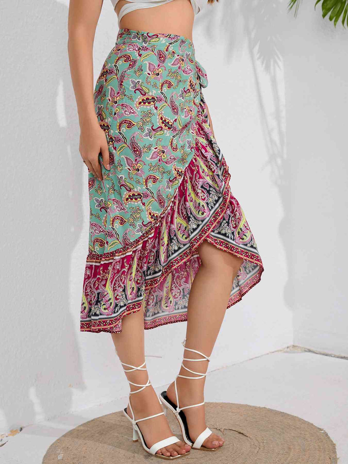 Boho Breeze Midi Skirt