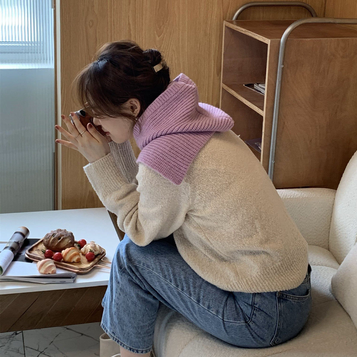Sophisticated Korean Winter Accessory Set