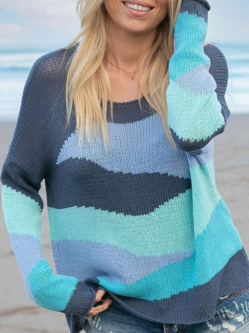Drop Shoulder Sweater