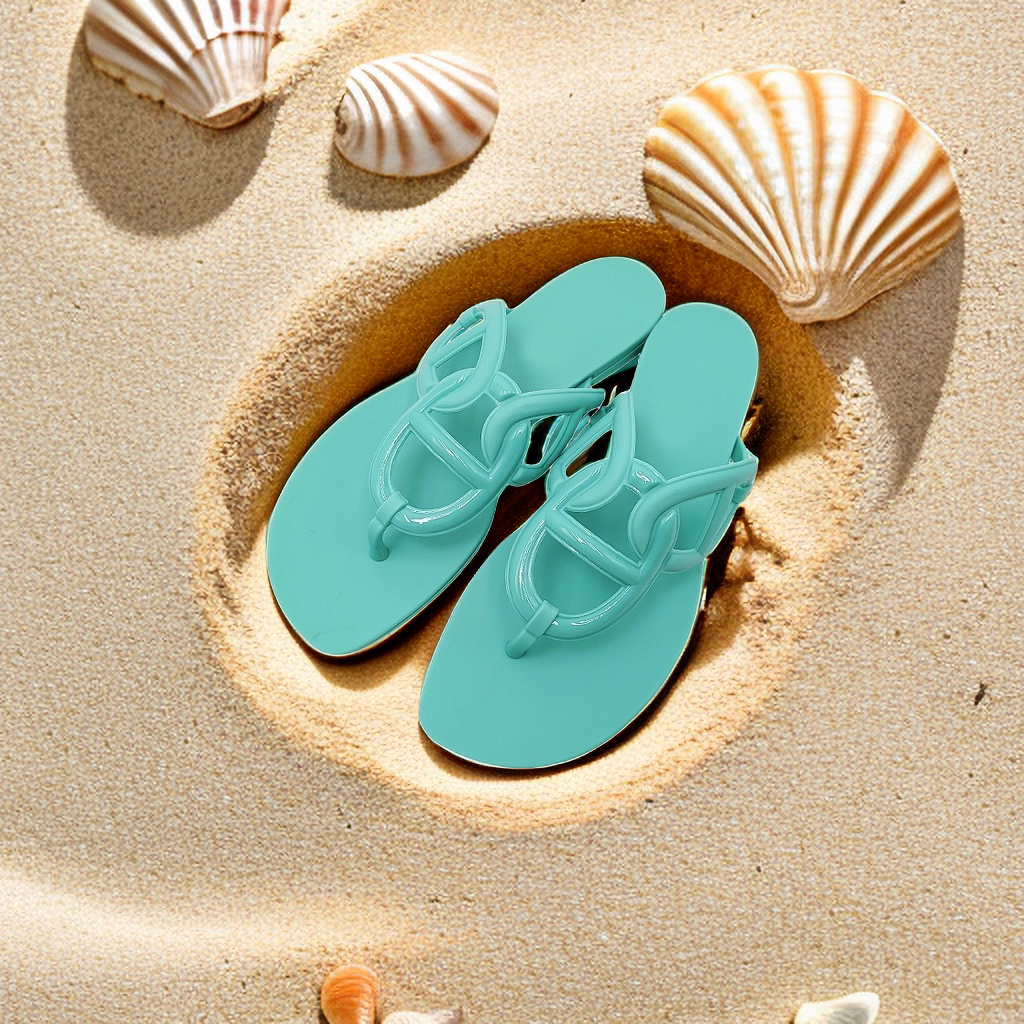 Sandales d'été tendance à bride arrière pour femme