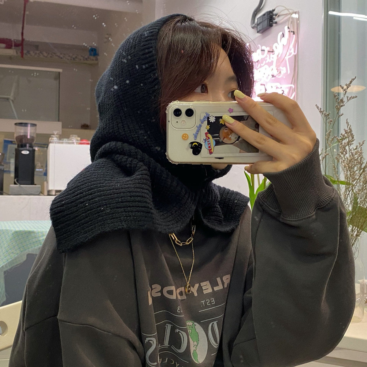 Sophisticated Korean Winter Accessory Set
