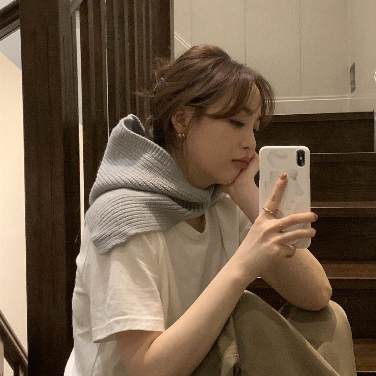 Sophisticated Korean Winter Accessory Set