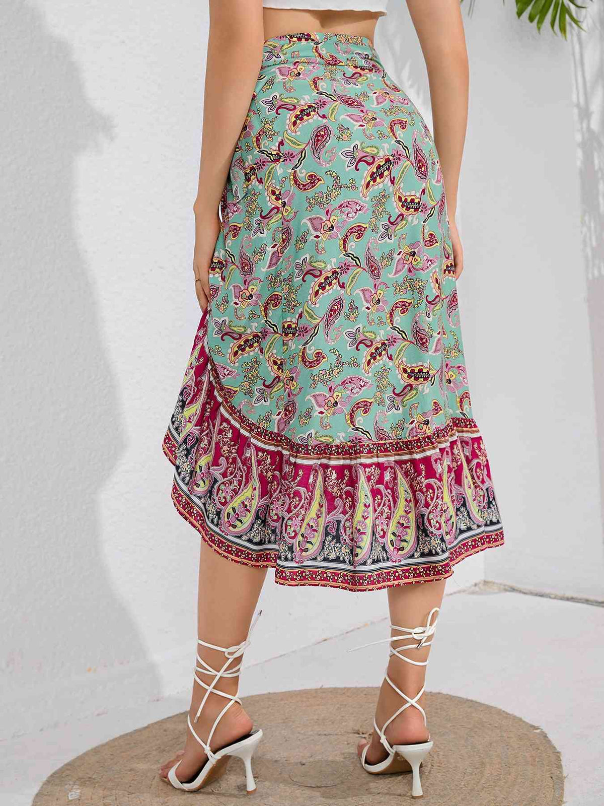 Boho Breeze Midi Skirt