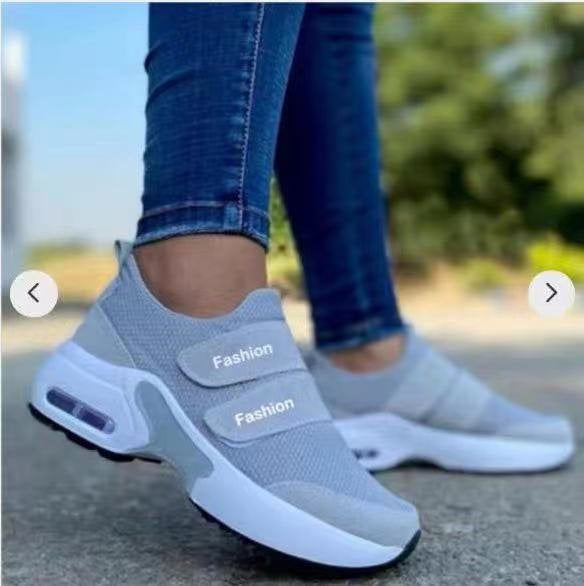 Chaussures de Sport Respirantes pour Femmes avec Semelle Épaisse et Coussin d'Air