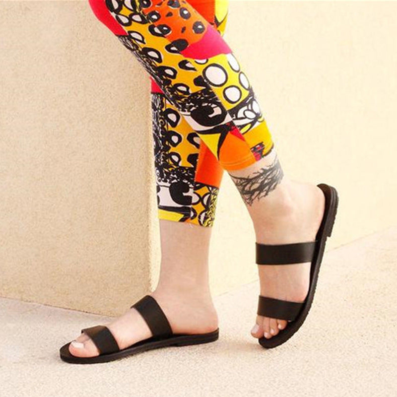 Simple Open Shoes and Comfortable Sandals
