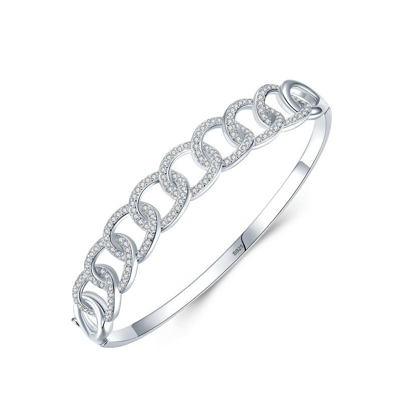 Refined S925 Silver Accessory Ensemble for Women