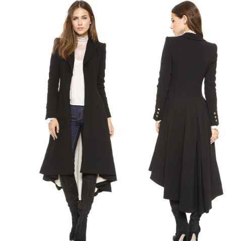 Women's Elegant Autumn/Winter Wool Coat