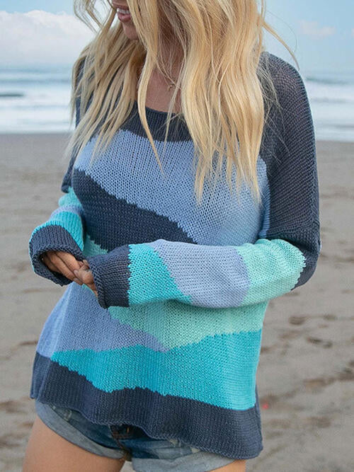 Drop Shoulder Sweater